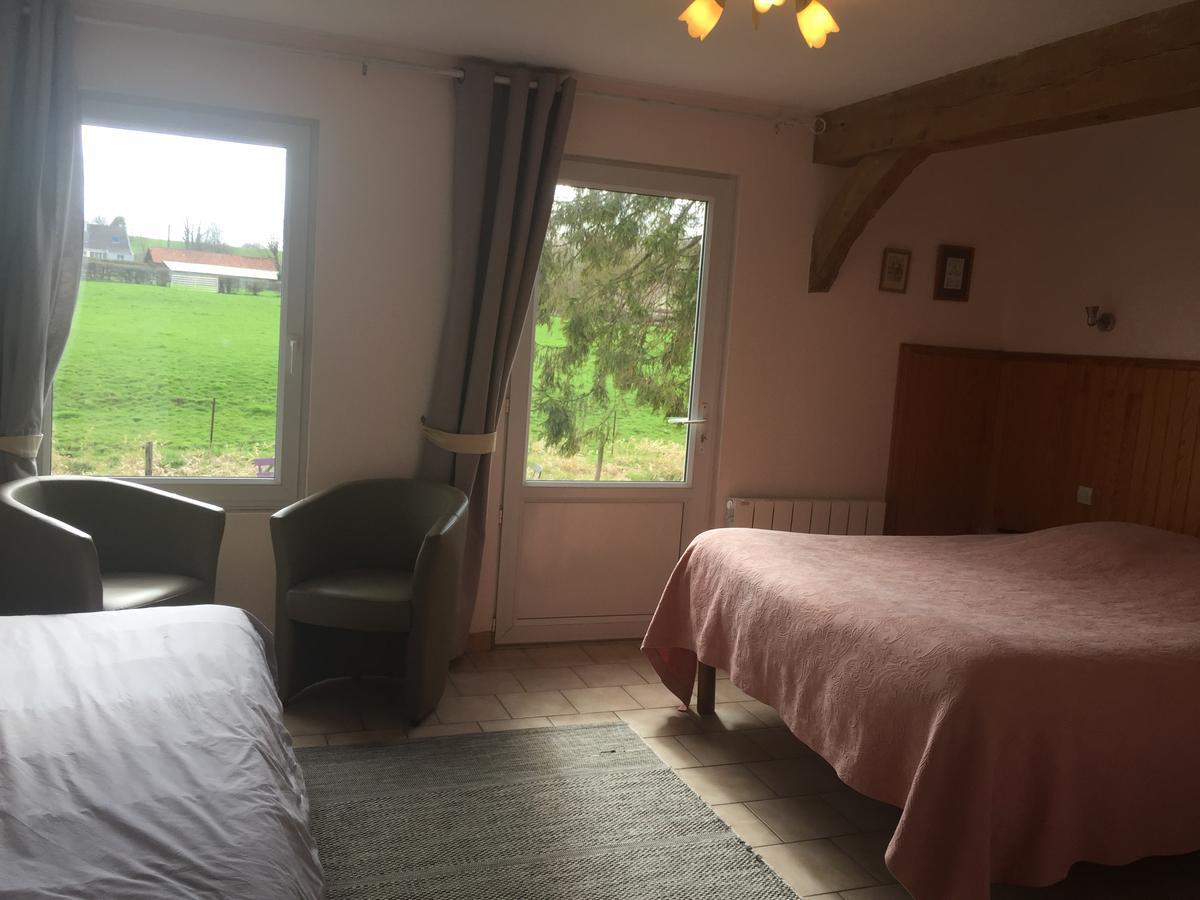 Caours Chambres D'Hotes La Rivierette מראה חיצוני תמונה